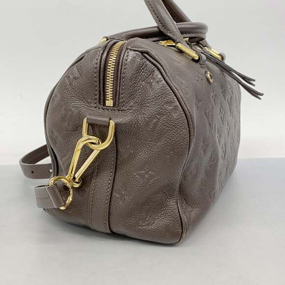 Louis Vuitton Monogram Empreinte Speedy Bandouliere 25 Handbag M40761 Tail 2-... - Picture 2 of 13
